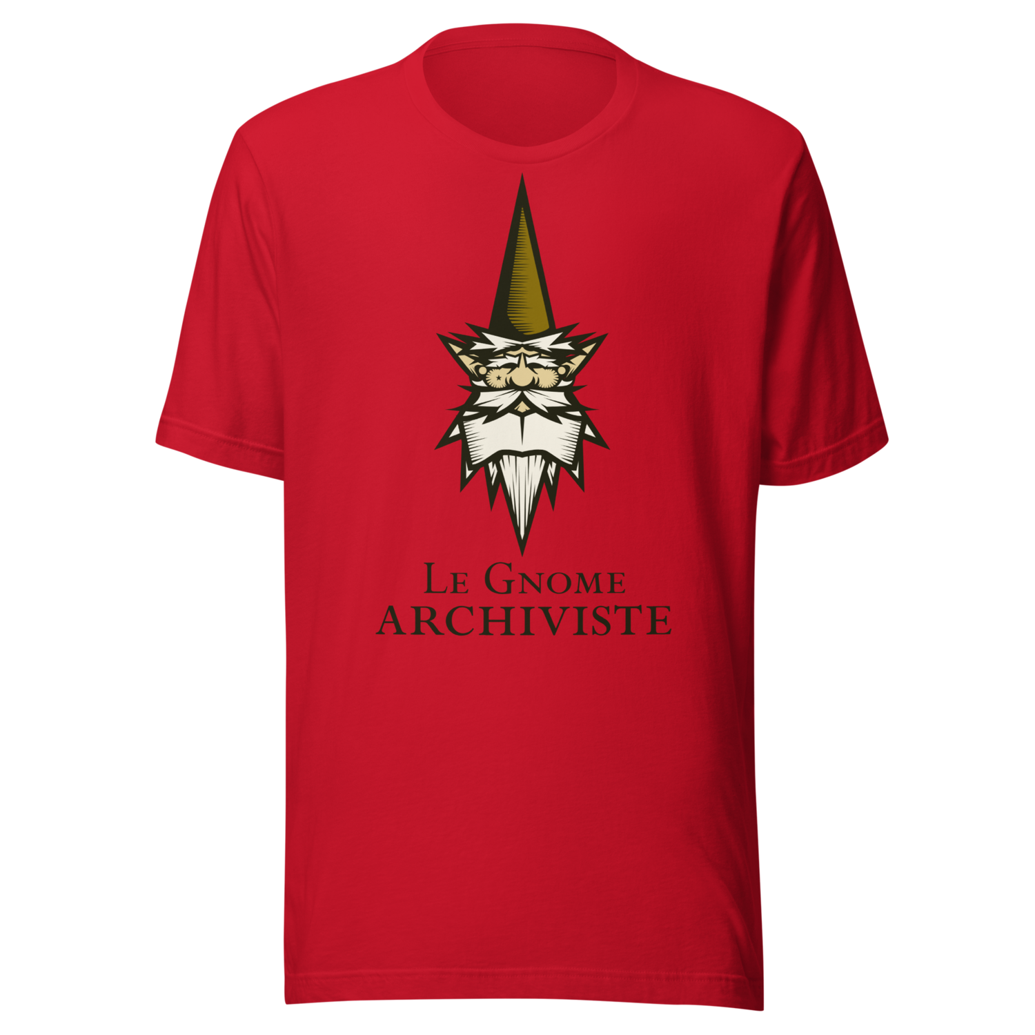 Gnome Archivist&#39;s T-Shirt, Size: XS, Couleur: Rouge