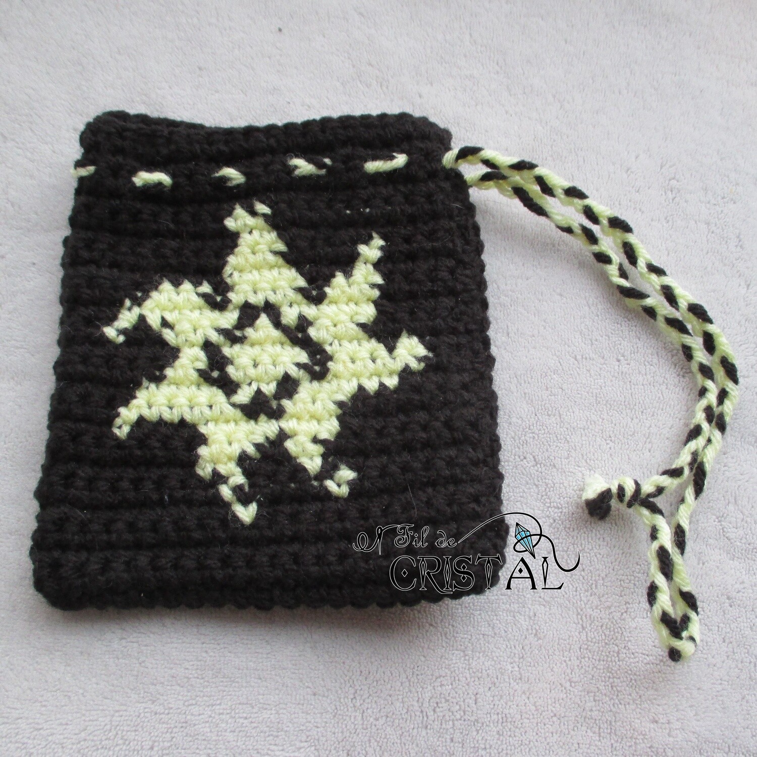 Sac à dés Magic, Couleur: Blanc