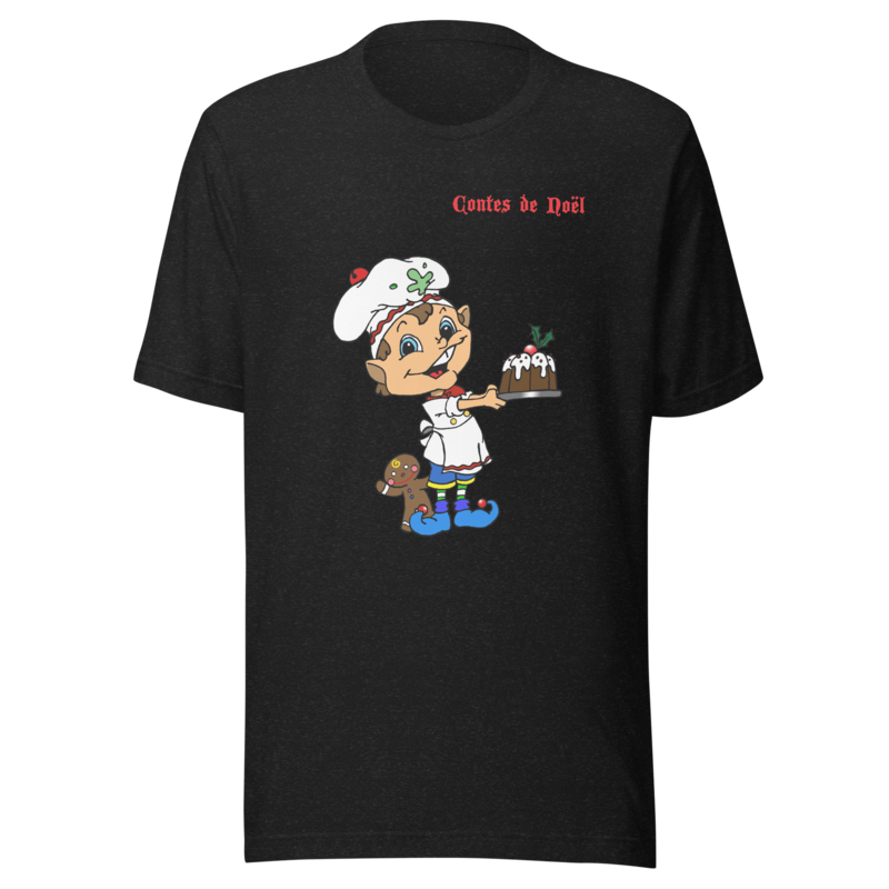 T-Shirt Contes de Noël - Bonnet Blanc - Adult
