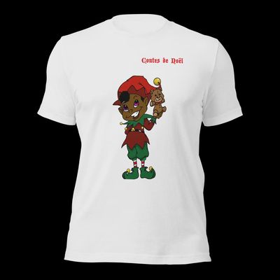 T-Shirt Contes de Noël - Bonnet Rouge - Adult