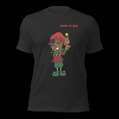 T-Shirt Contes de Noël - Bonnet Rouge - Adult