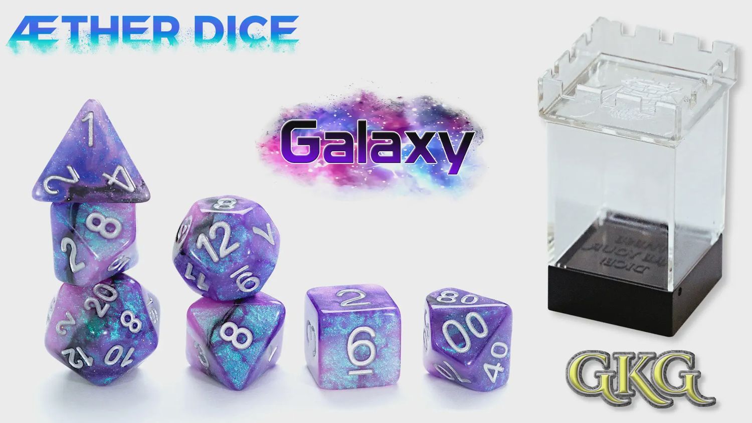 “Galaxy” Aether Dice
