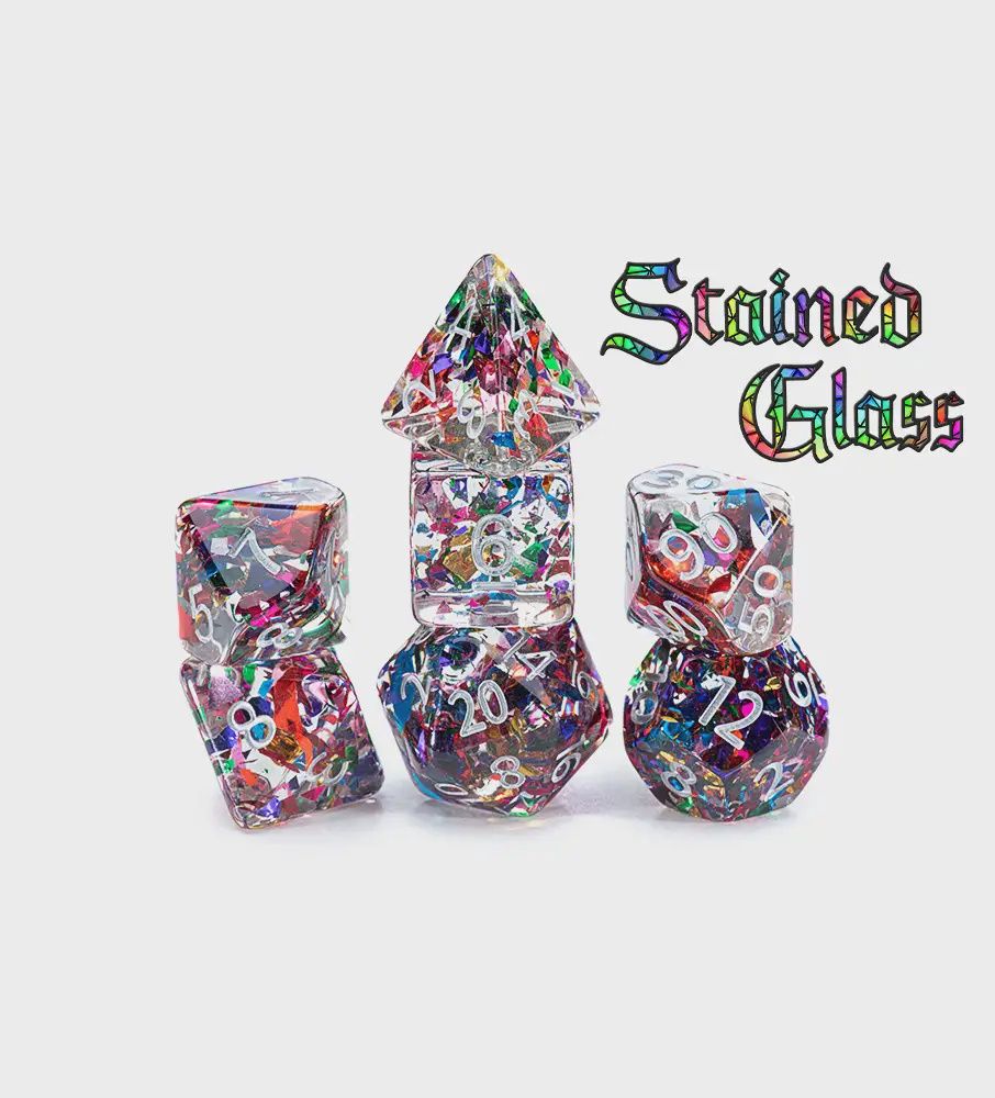 ​“Stained Glass” Inclusion Dice