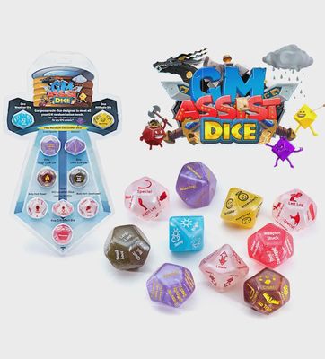 ​“GM Assist Dice” Specialty Dice Set