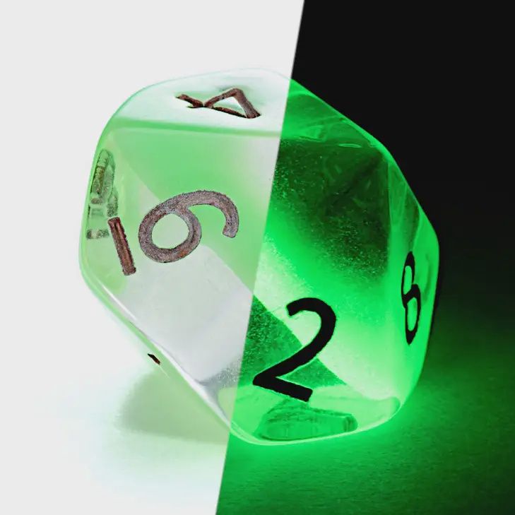 “UFO” Radiant 10D10  (Glow-in-the-Dark)