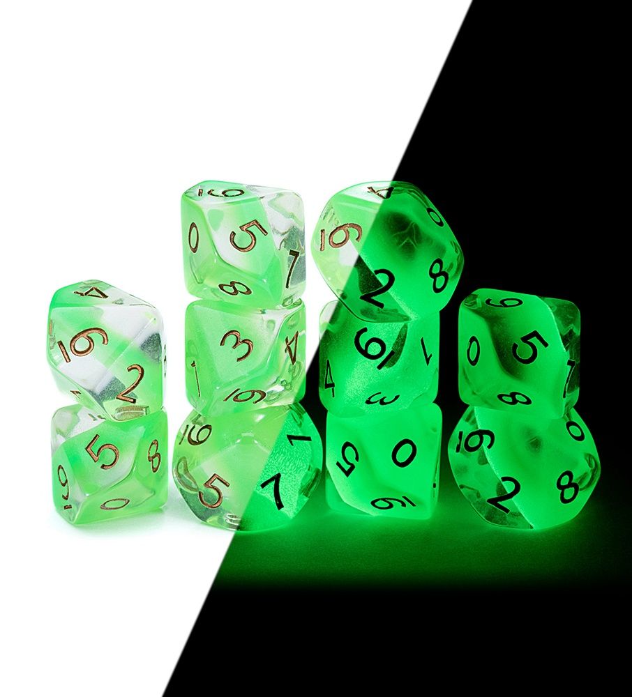 “UFO” Radiant 10D10  (Glow-in-the-Dark)