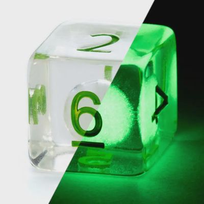 “Firefly” Radiant 12D6 (Glow-in-the-Dark)