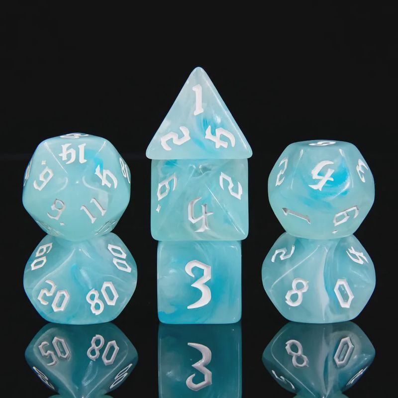 “Cirrus” Dice Set