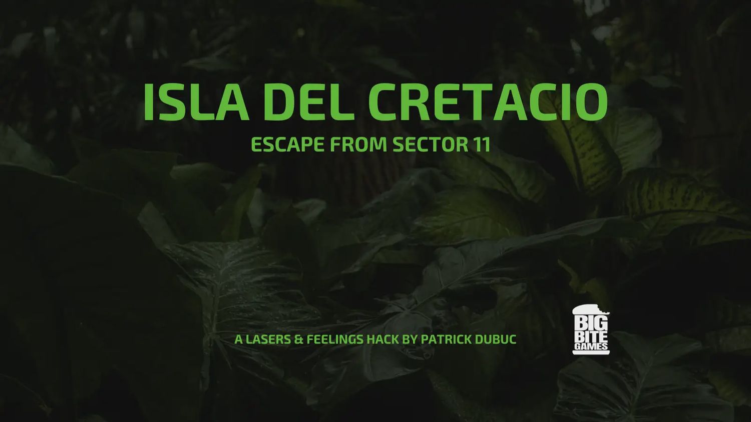 Isla Del Cretacio - Escape from Sector 11