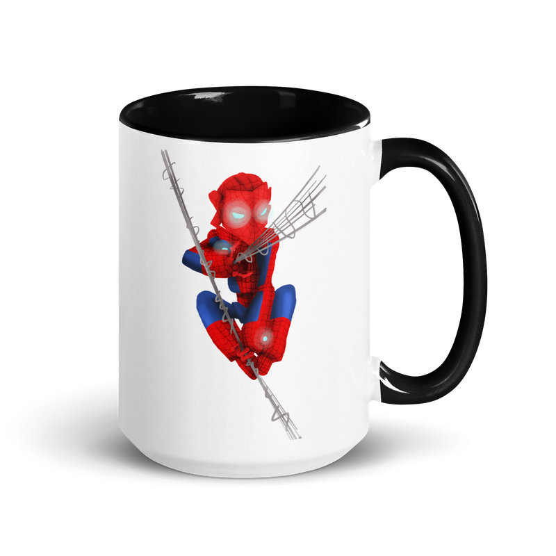 Tasse Spider-Melkor à Intérieur Coloré