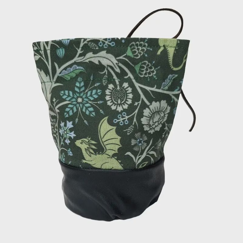 Dice Bag "Green Dahlia Dragon"