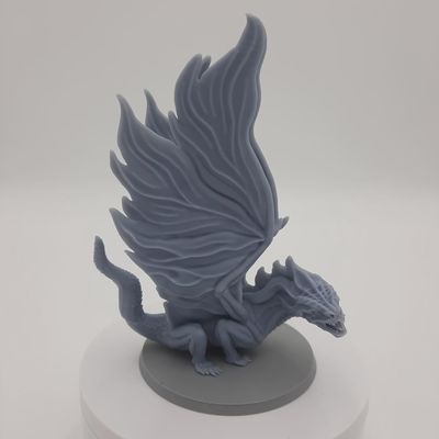 Dragon in attack