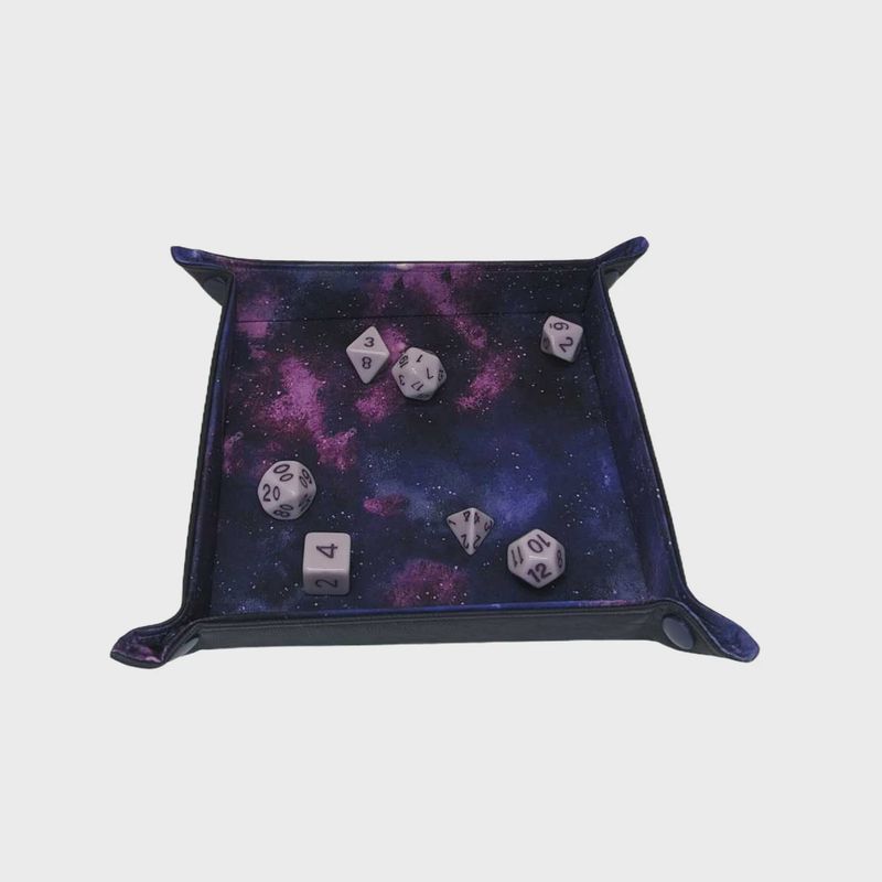 Dice Tray "Puple Galaxie"