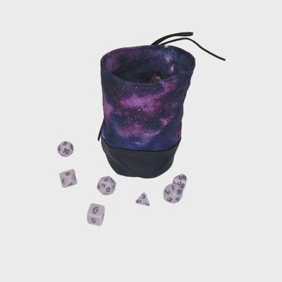 Dice Bag &quot;Purple Galaxy&quot;