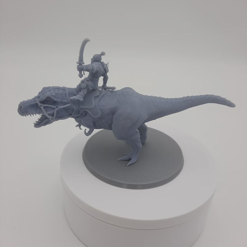 Orc Riding a T-Rex