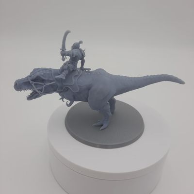 Orc Riding a T-Rex