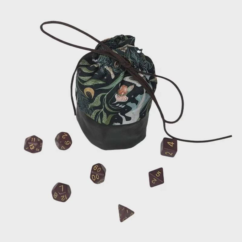 Dice Bag "Forest Fairies"
