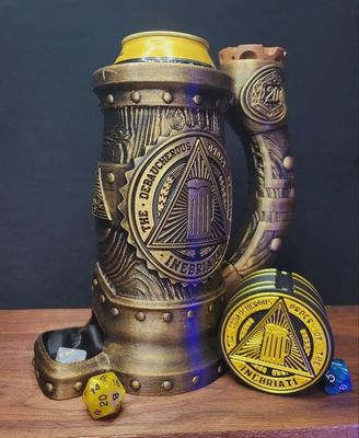 Dice mug The order of Inebriati