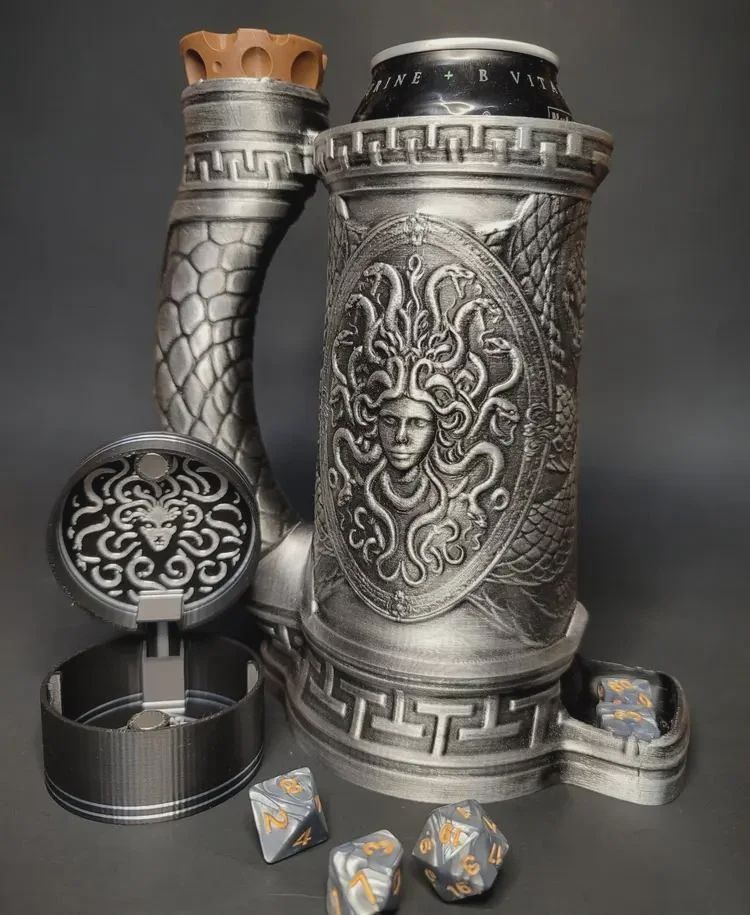 Dice mug Médusa&#39;s Gaze