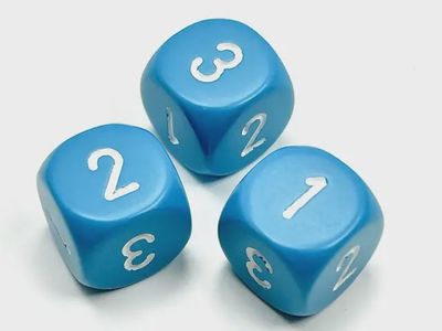 D3 16mm D6 Light blue/White