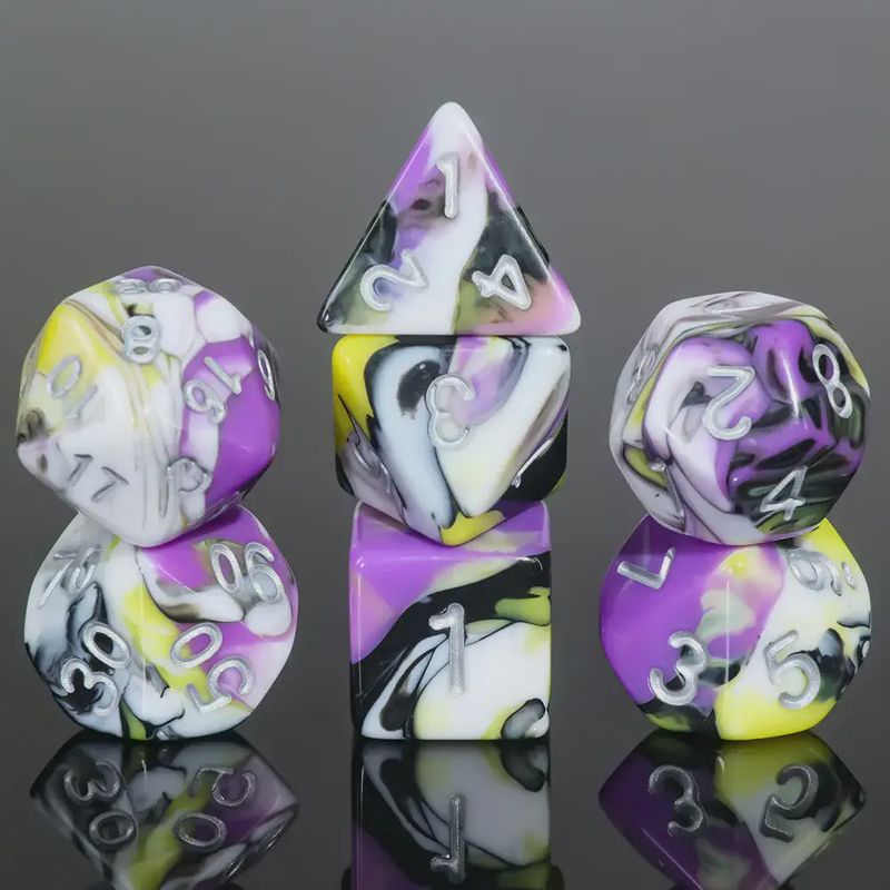 &quot;Specter of Identity&quot; Dice Set