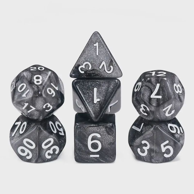 &quot;Stardust&quot; Dice Set