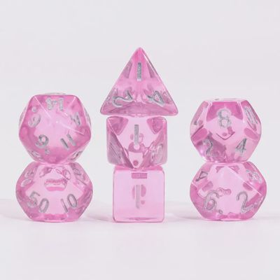 &quot;Morganite&quot; Mini Dice Set