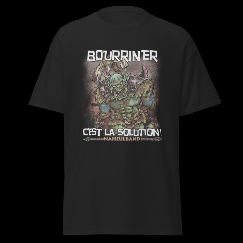 Donjon de Naheulbeuk : T-Shirt Bourriner