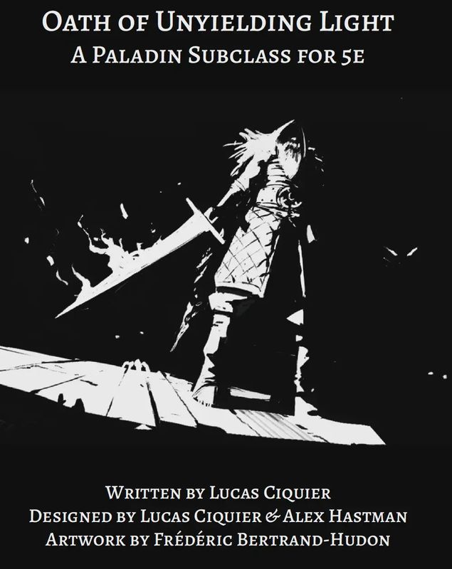 Oath of Unyielding Light - PDF