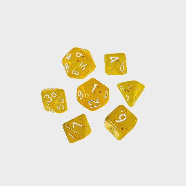 “Nugget of Light” Mini Dice Set