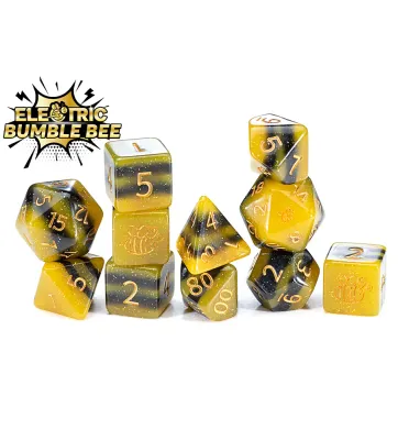 11-Piece Polyhedral Dice Sets