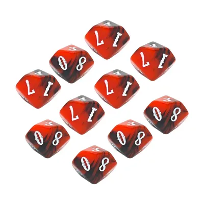 10-Piece D10 Dice Sets