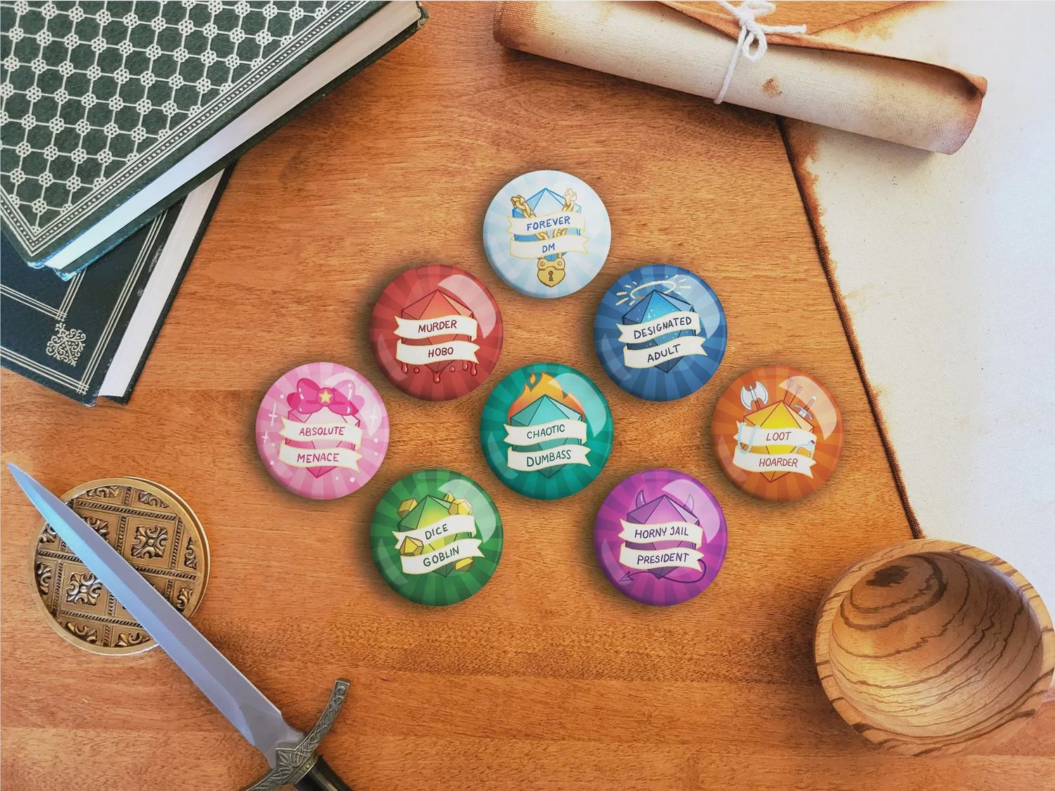 D&amp;D Dishonor Badges