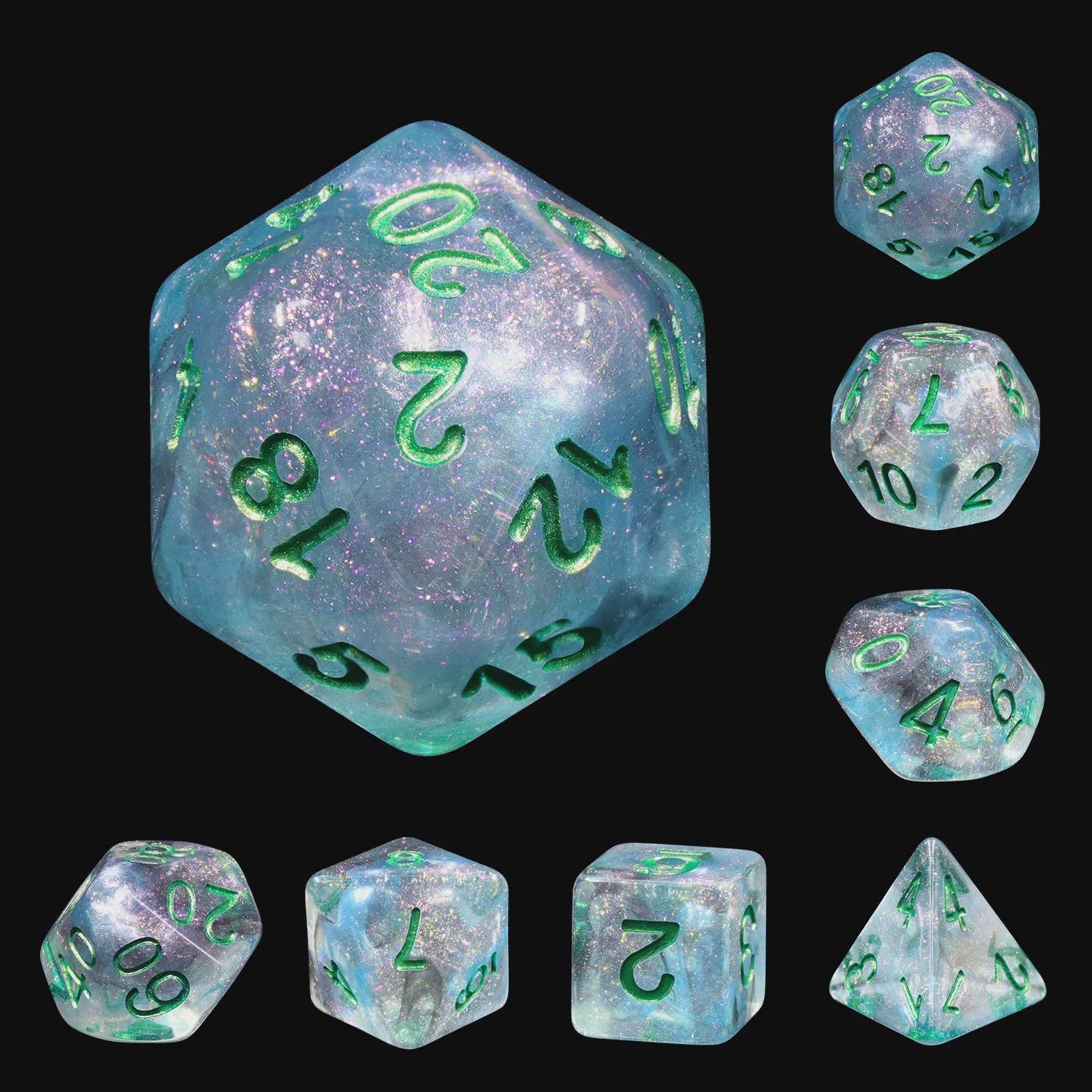 "Cyberspace" Dice Set