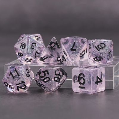 7-Piece Polyhedral Dice Set: Lilac Mist