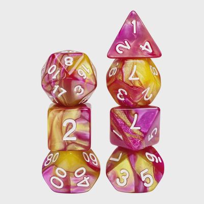 7-Piece Polyhedral Dice Set: Mississippi Mussel