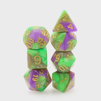 7-Piece Polyhedral Dice Set: Isla's Nectar