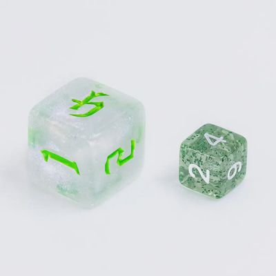 7-Piece Mini Polyhedral Dice Set: Potion of Luck