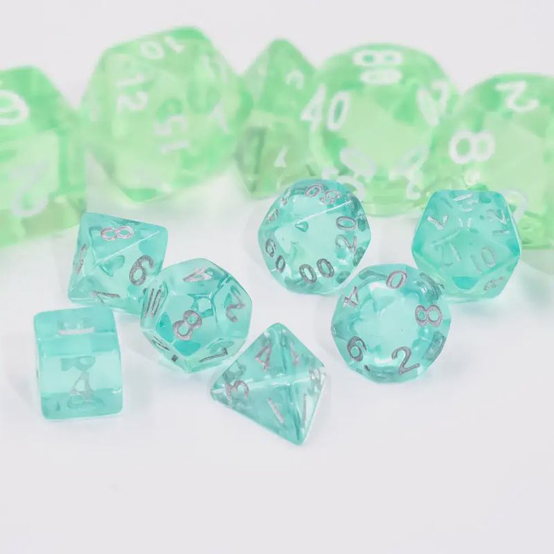 7-Piece Mini Polyhedral Dice Set: Potion of Clairvoyance