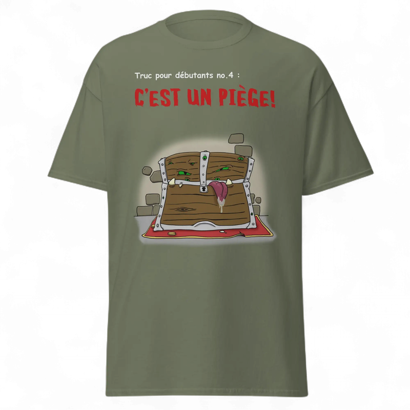 T-Shirt Truc pour débutants no. 4 : C'est un piège