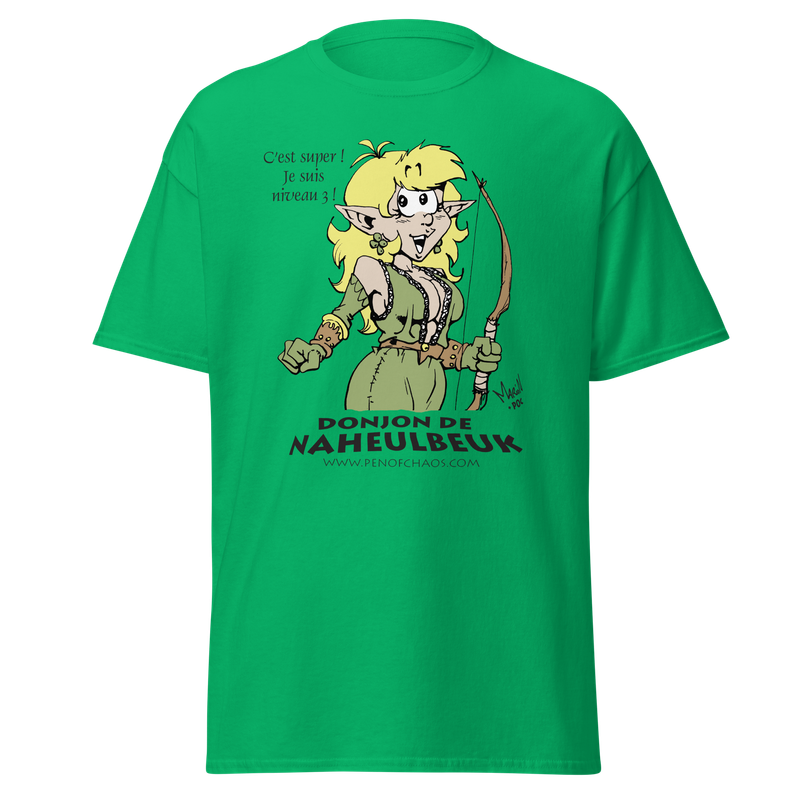 Naheulbeuk Dungeon: Level 3 Elf T-Shirt