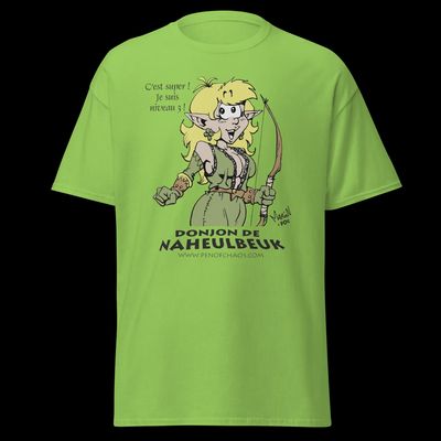 Donjon de Naheulbeuk : T-Shirt Elfe Niveau 3