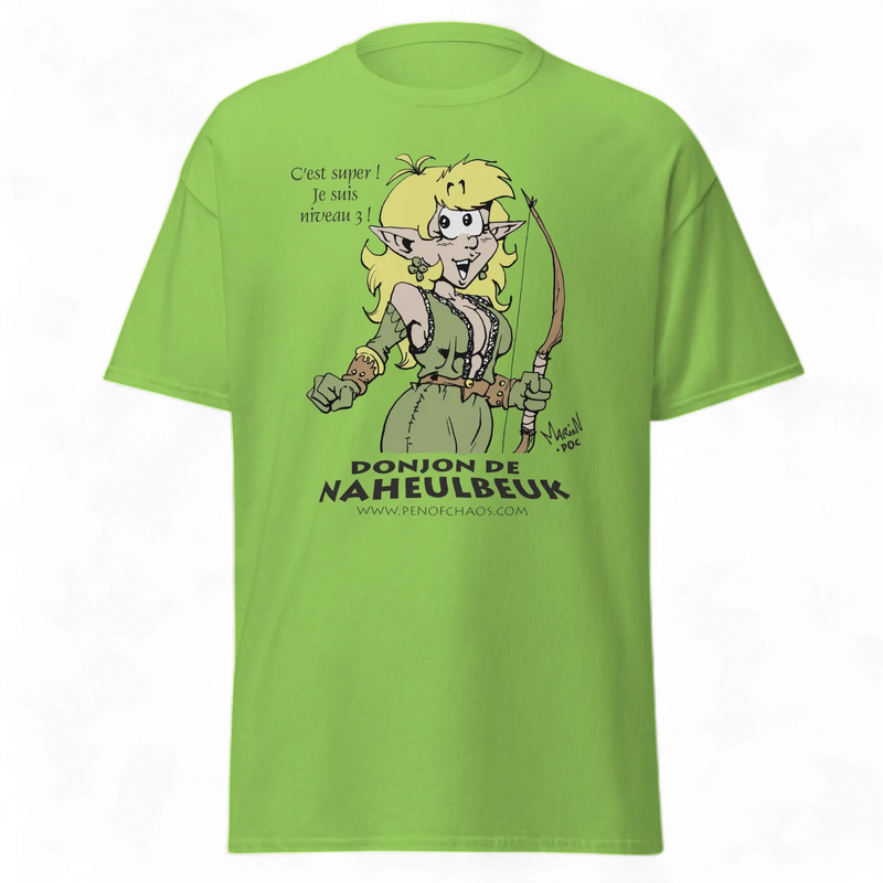 Official Donjon de Naheulbeuk T-Shirt – The Elf (Level 3)