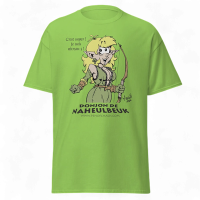 Official Donjon de Naheulbeuk T-Shirt – The Elf (Level 3)