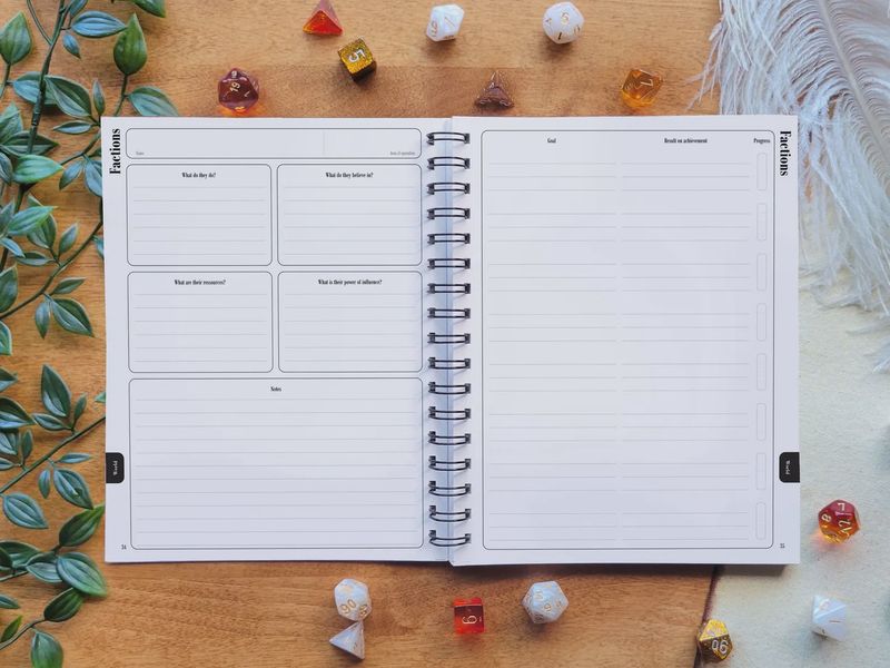D&amp;D Campaign Planner: Dungeon Master's Game Journal