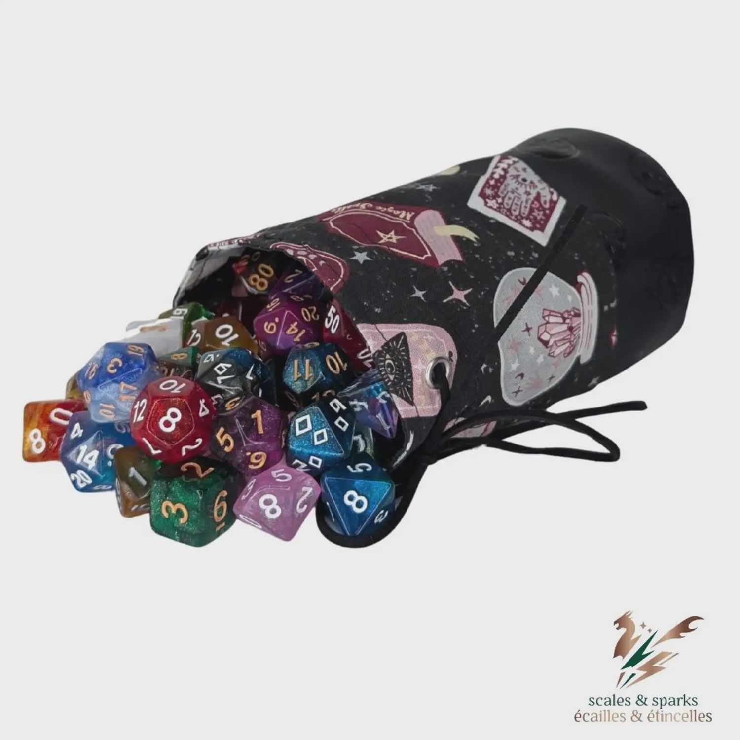 Sac à dés - Sorcier nécromancien