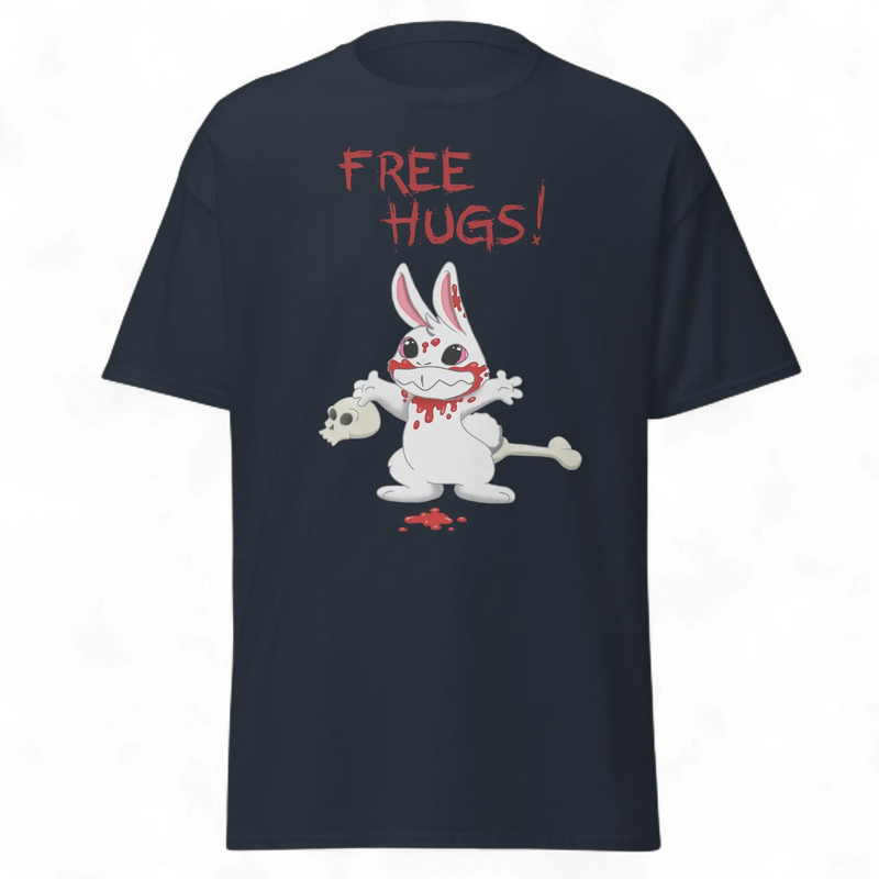 T-Shirt – Free Hugs (Vorpal Bunny)