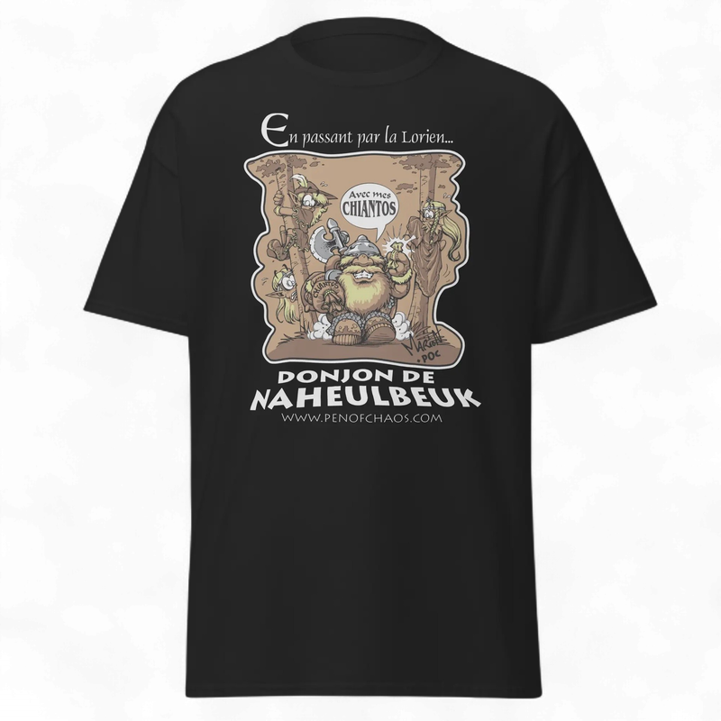 Donjon de Naheulbeuk : T-Shirt Nain Chiantos