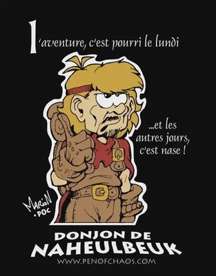 Donjon de Naheulbeuk : T-Shirt Ranger l'Aventure