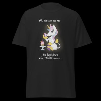 T-Shirt Passive-Aggressive Unicorn